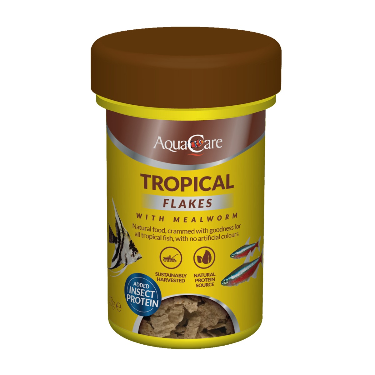 aquacare tropical flakes