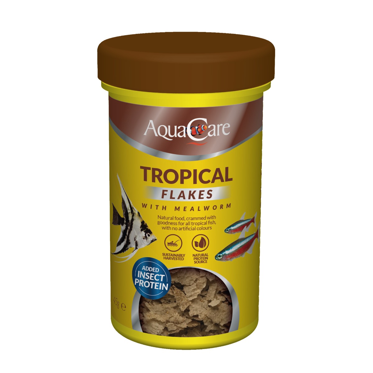 aquacare tropical flakes