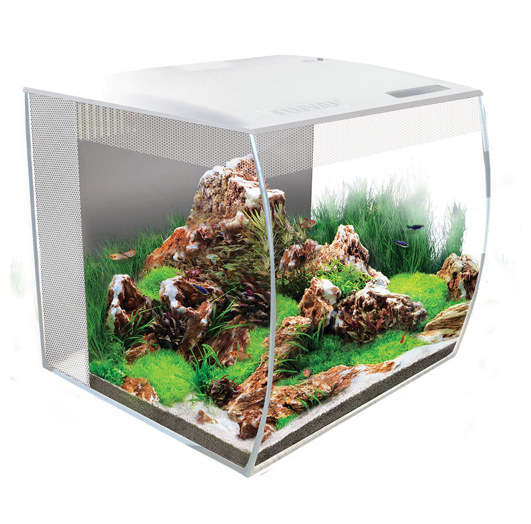 Fluval Flex 57 Litre Aquarium - White