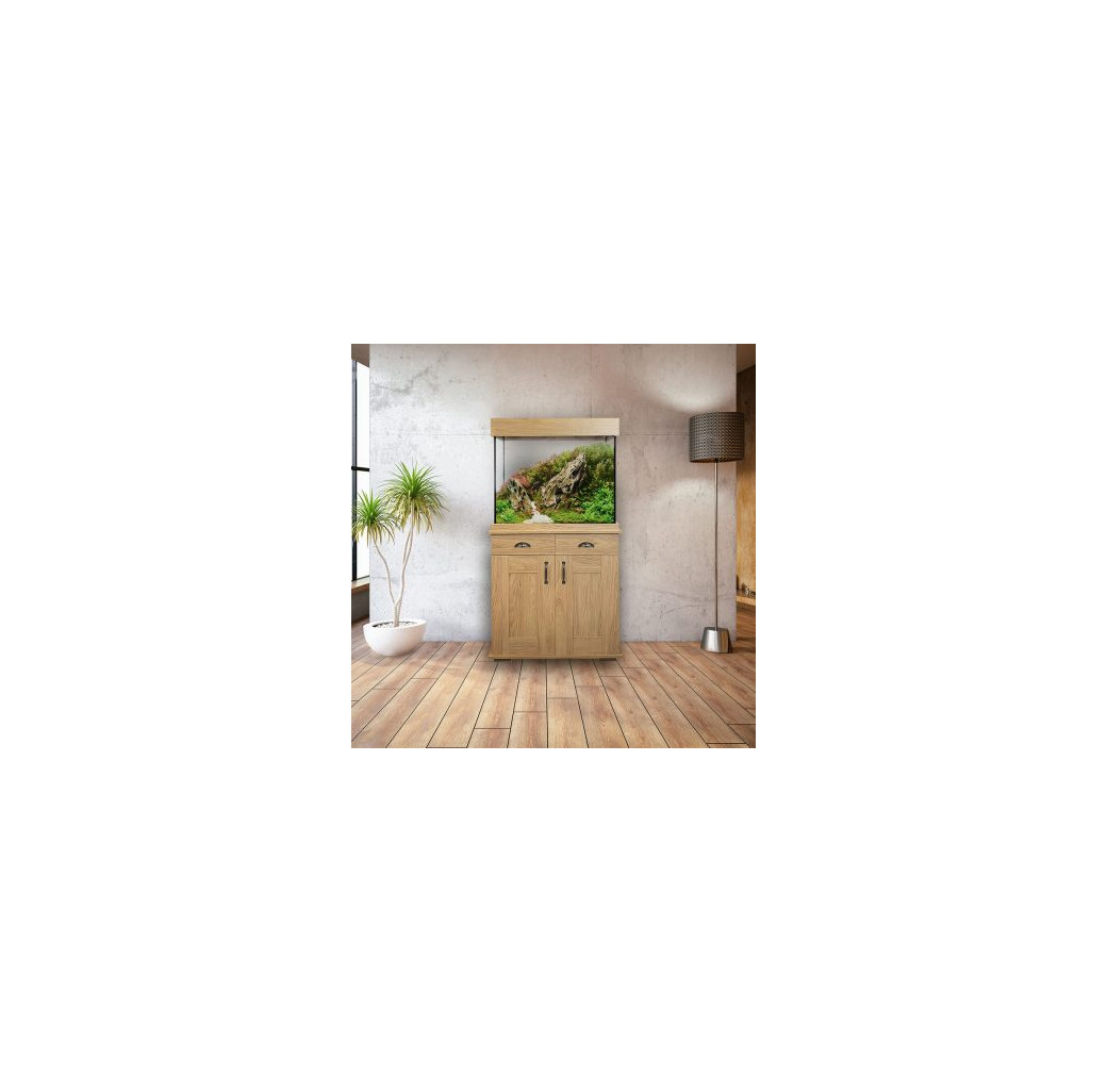 Fluval Shaker 168 Aquarium & Cabinet Set - Hampshire Oak