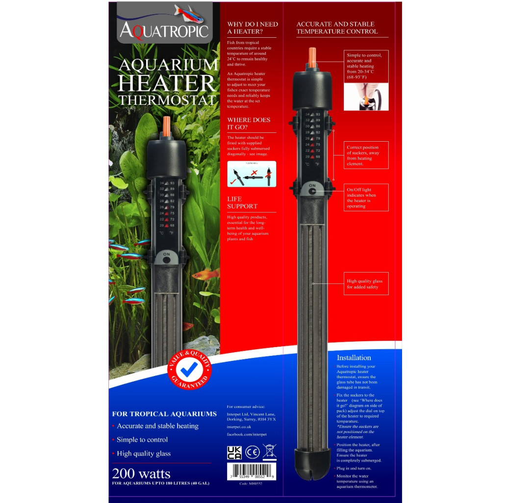 Aquatropic Aquarium Heater