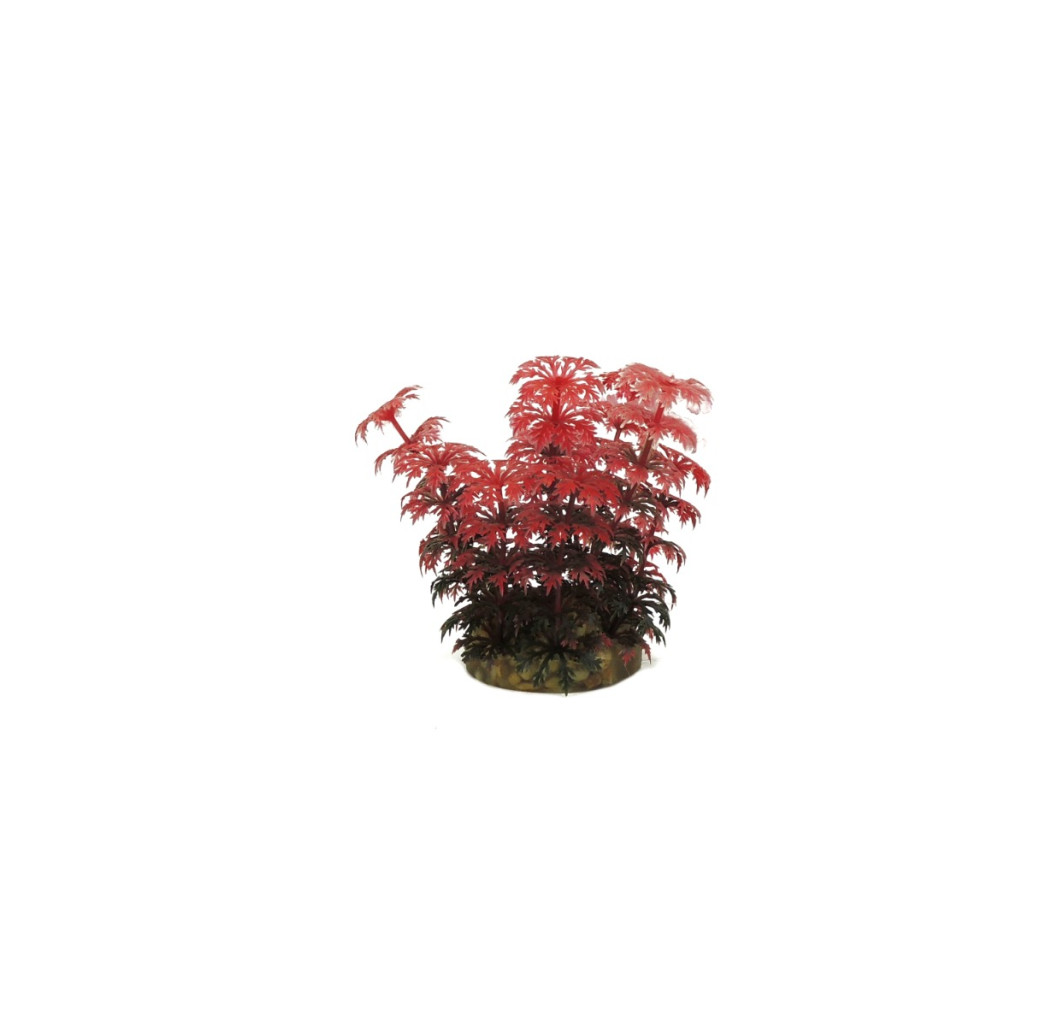 Classic Gravel Base Artificial Plant - Red Umbrella (10cm)