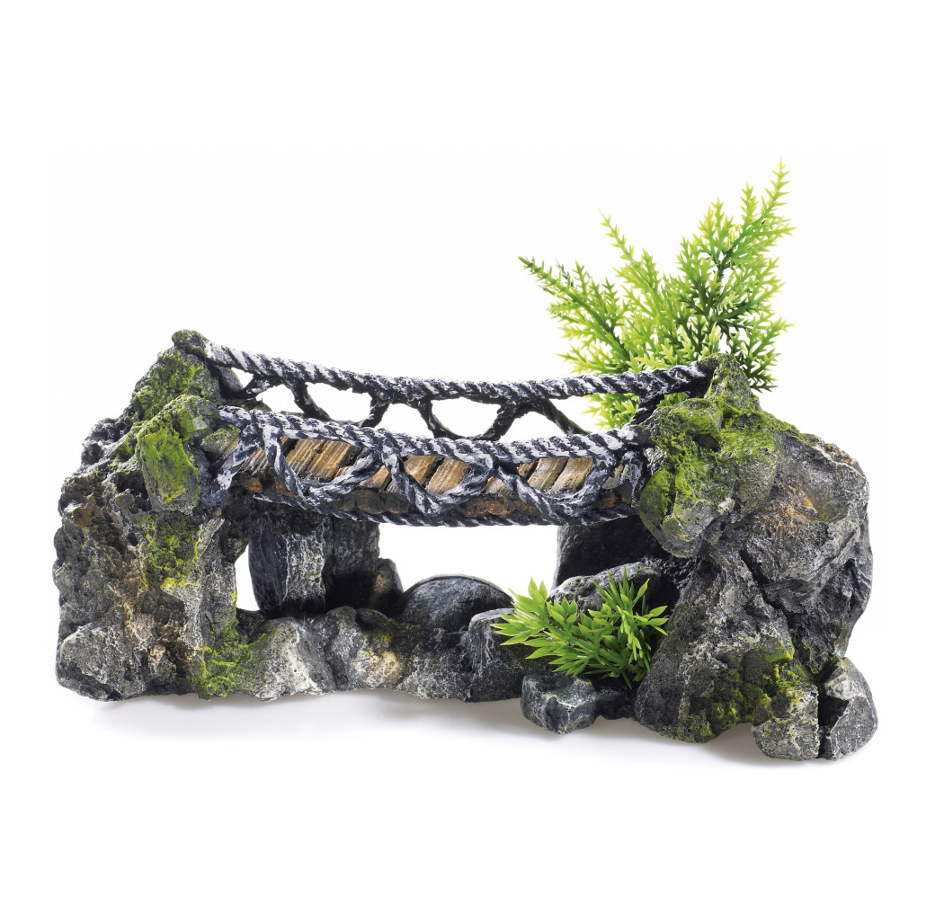 Classic Ornament - Rocky Rope Bridge