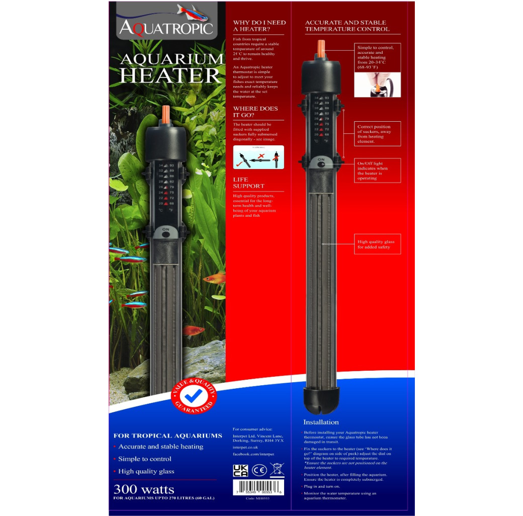 Aquatropic Aquarium Heater