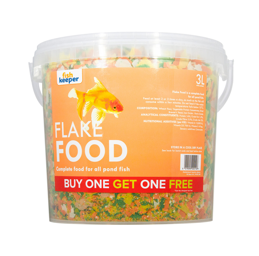 Fishkeeper Flake Food 3L - Buy One Get One Free