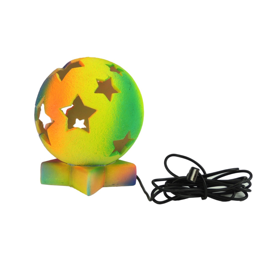 Classic Ornament - Neon Disco Ball with USB LED