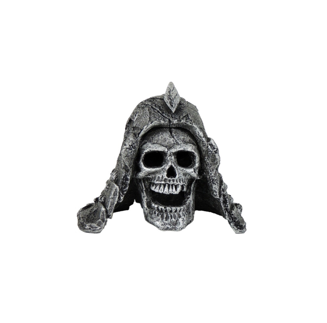 Classic Ornament - Skull with Helmet