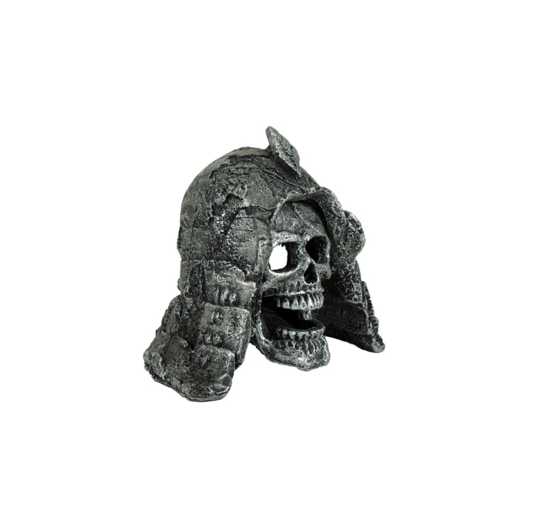 Classic Ornament - Skull with Helmet