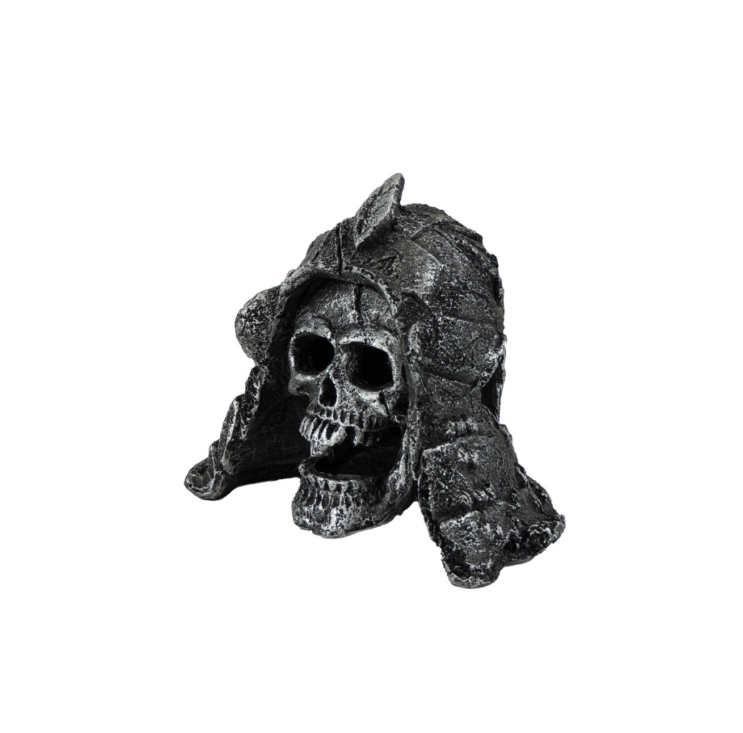 Classic Ornament - Skull with Helmet