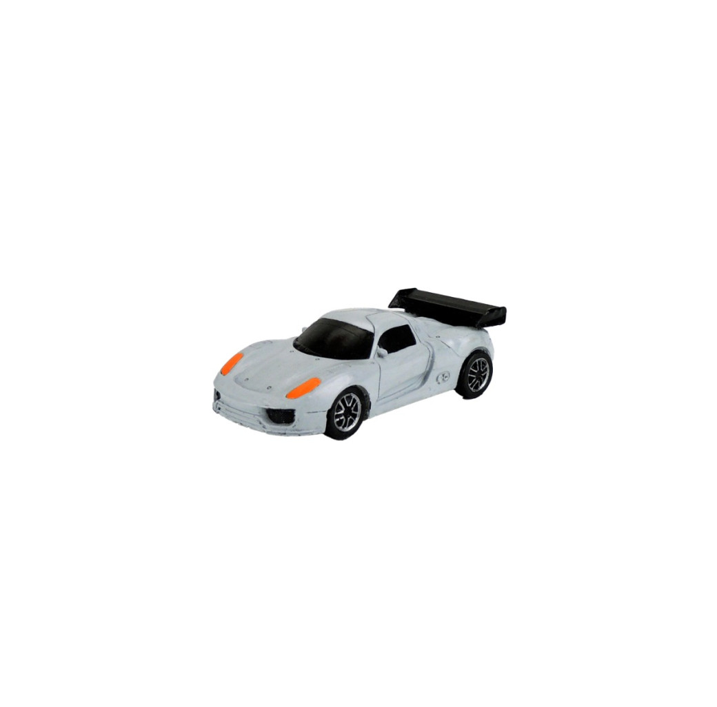 Classic Ornament - Silver Sports Car