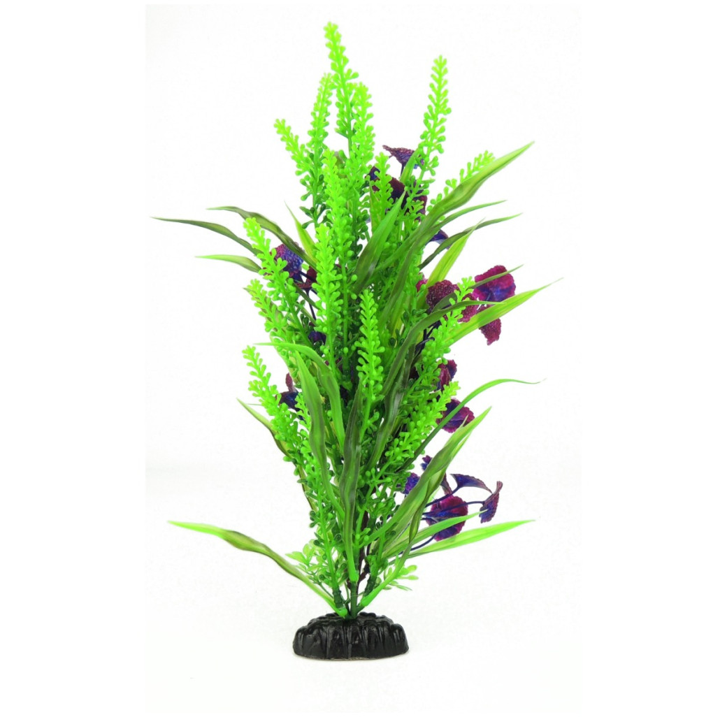 Classic Artificial Plant - Leaf Plant Green/Lilac