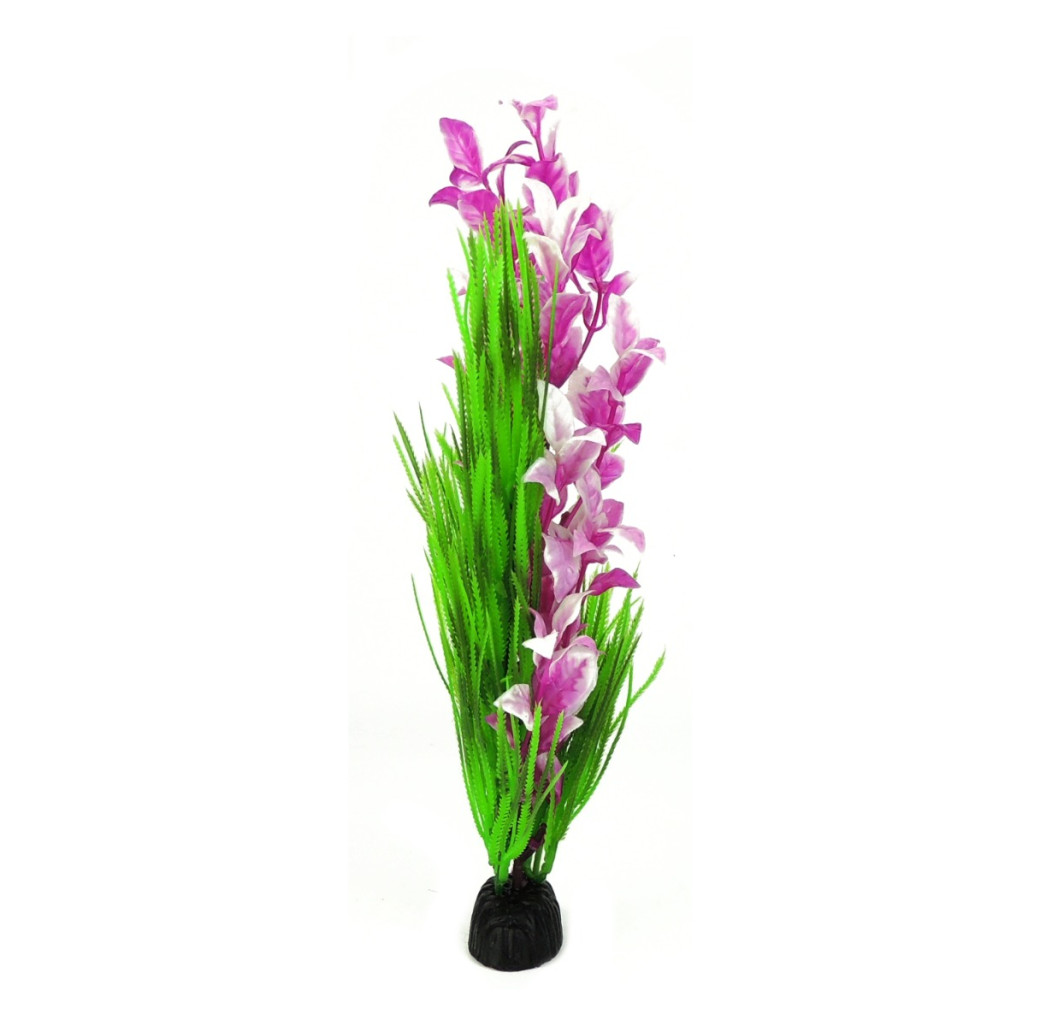 Classic Artificial Plant - Leaf Plant Green/Pink