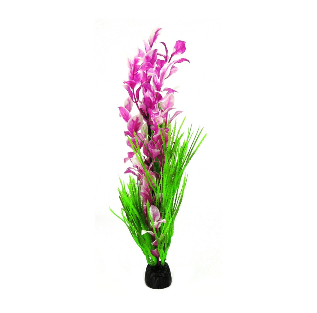 Classic Artificial Plant - Leaf Plant Green/Pink