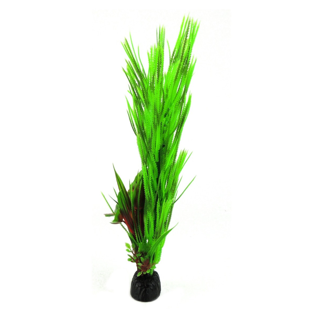 Classic Artificial Plant - Stem Plant Light Green/Dark Green/Red 