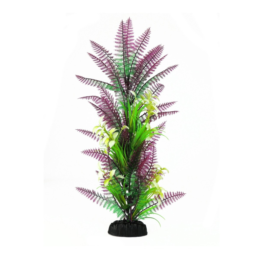 Classic Artificial Plant - Leaf Plant Light Purple/Green