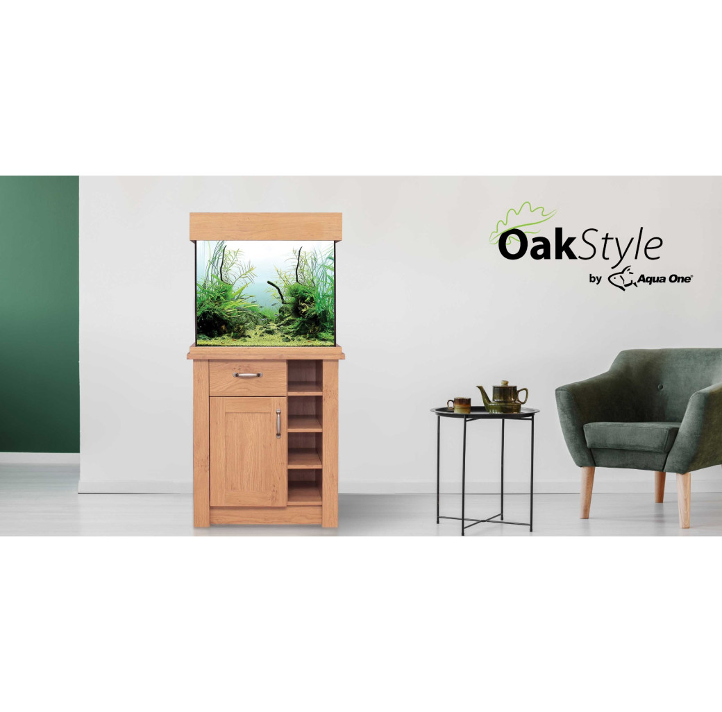 Aqua One OakStyle 110 Aquarium & Cabinet