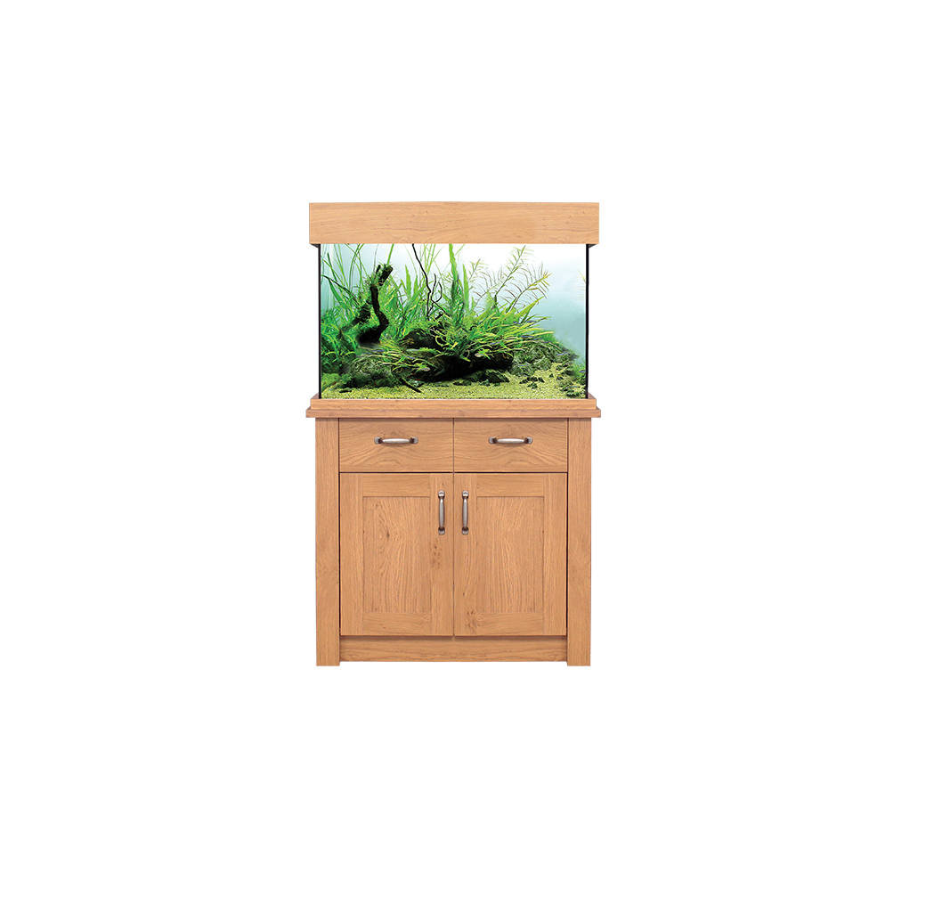 Aqua One OakStyle 145 Aquarium & Cabinet