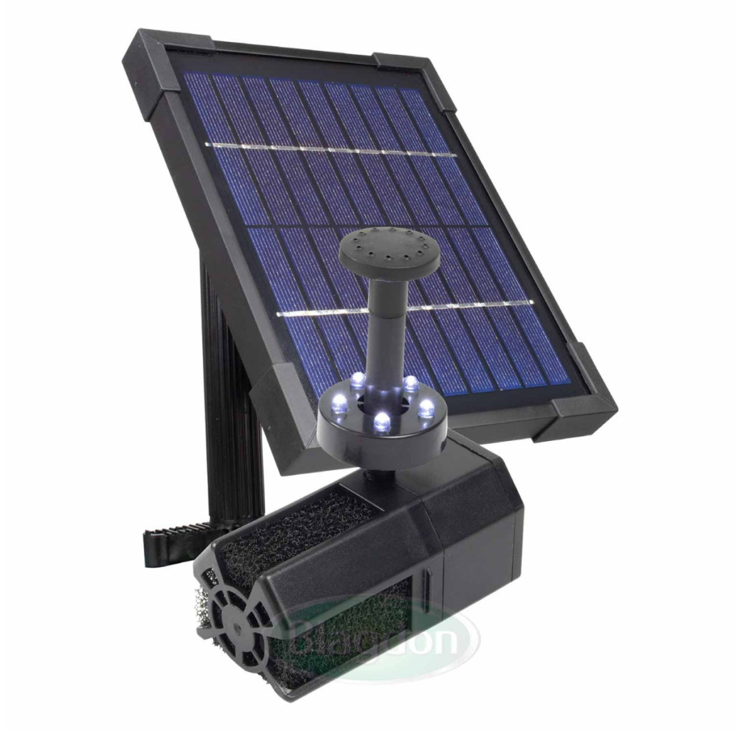 Blagdon Liberty 200 Water Feature Pump & LED Kit - Solar Powered