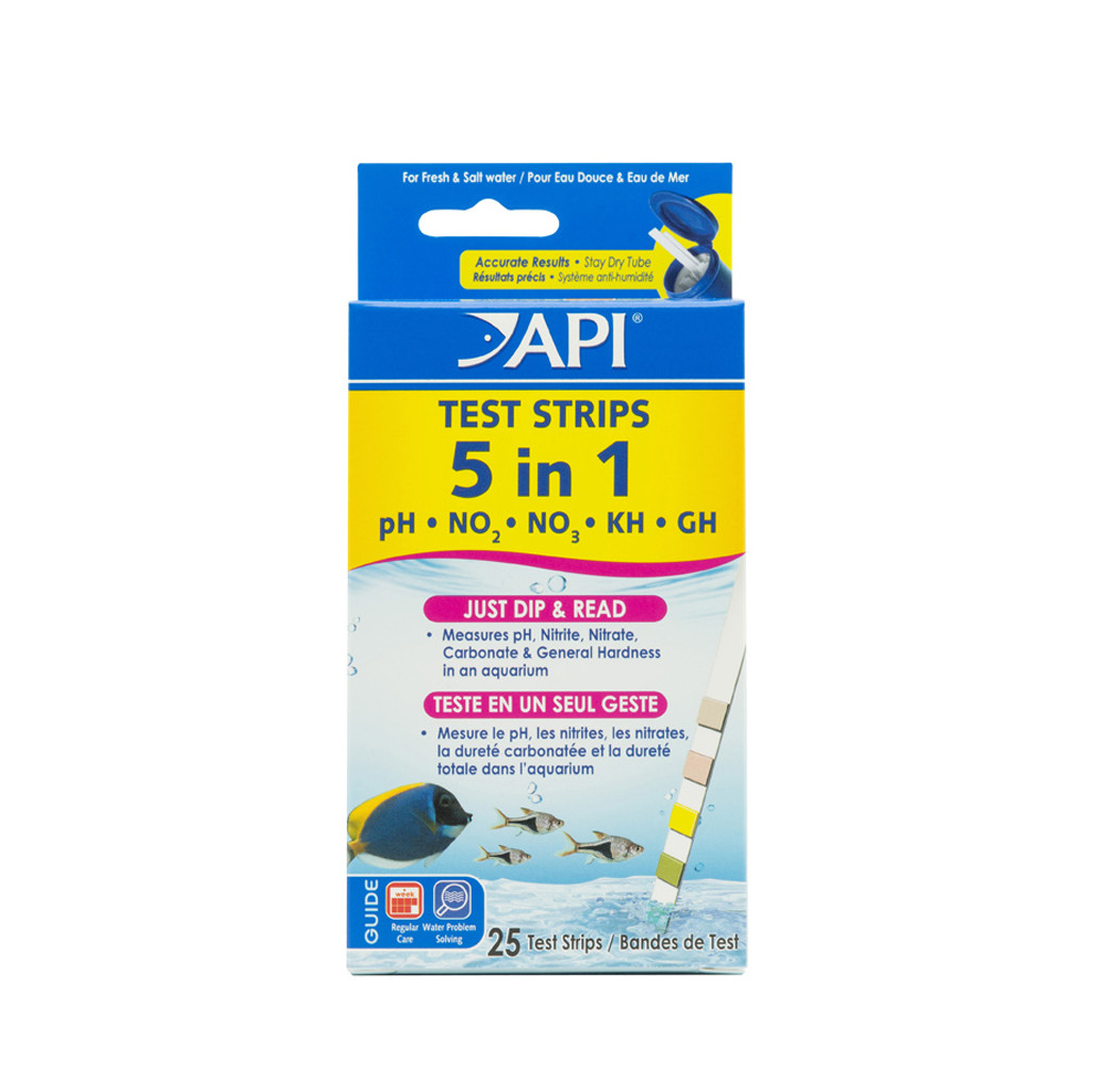 API 5 in 1 Test Strips