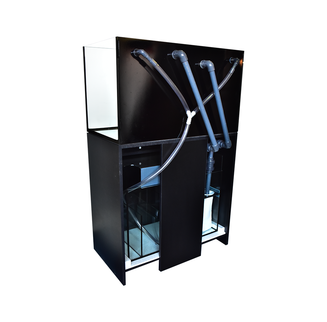 Aqua Marin 900 Pro Aquarium, Sump & Cabinet - Black