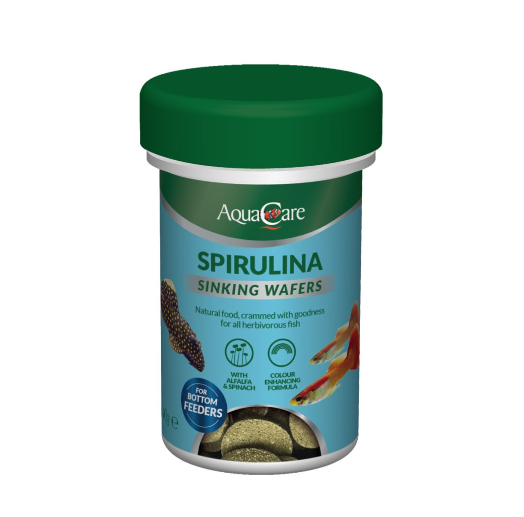 AquaCare Spirulina Algae Wafers