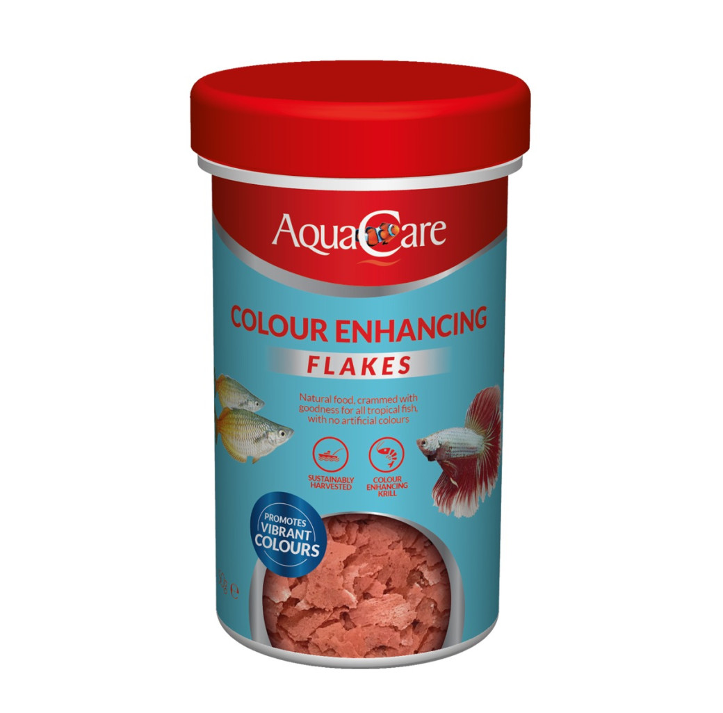 AquaCare Colour Enhancing Tropical Flakes