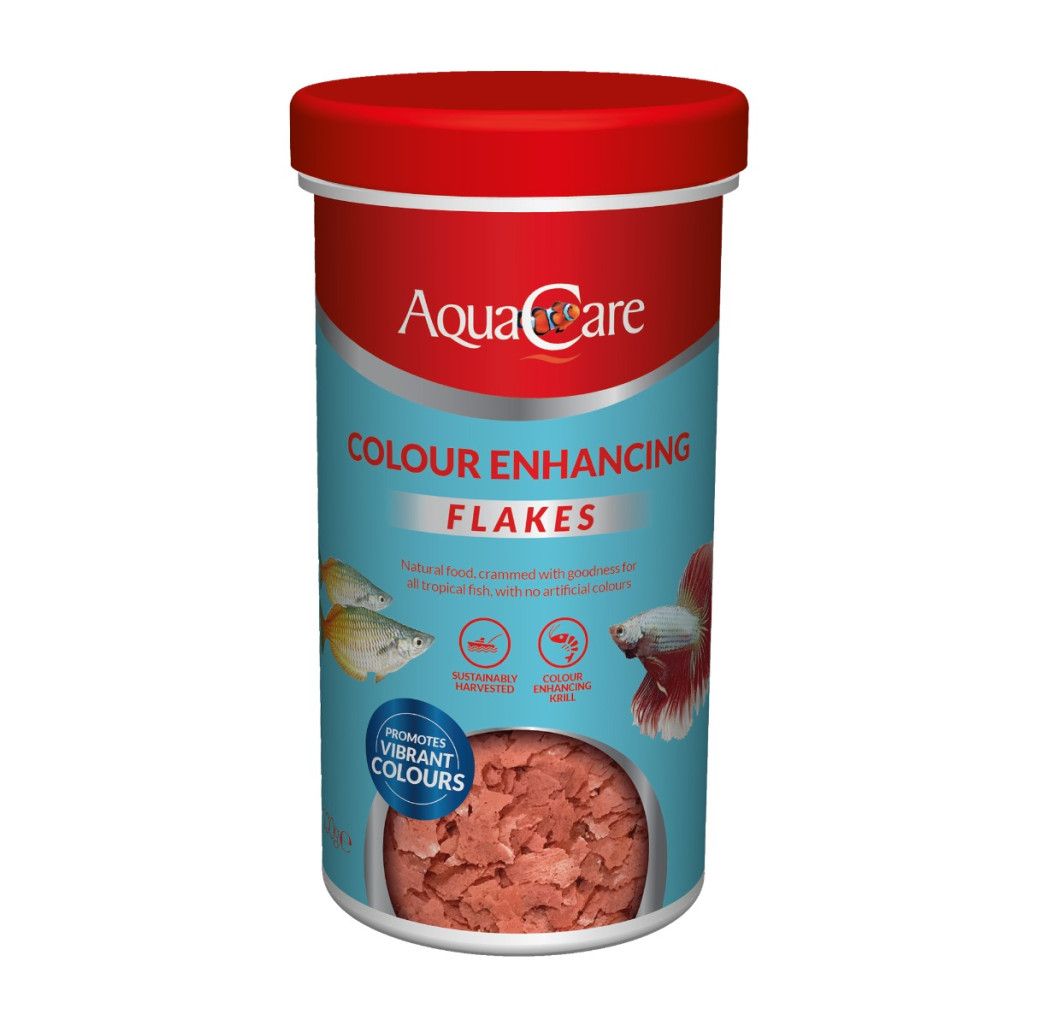 AquaCare Colour Enhancing Tropical Flakes