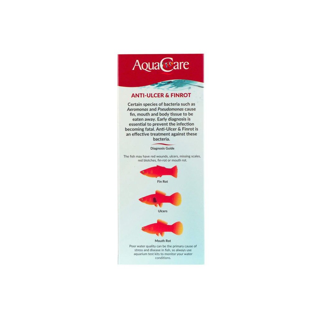 AquaCare Anti-Ulcer & Finrot (100ml)