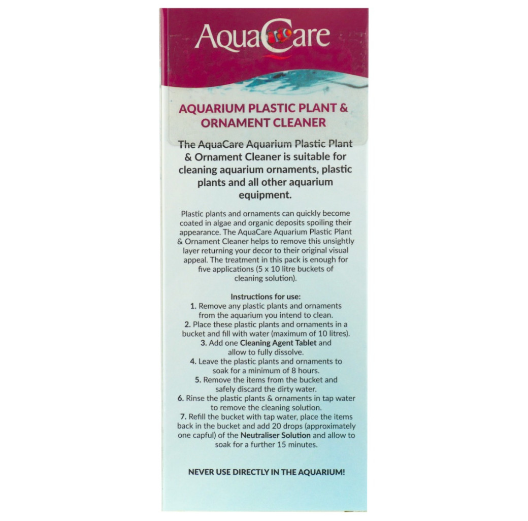 AquaCare Plastic Plant & Ornament Cleaner