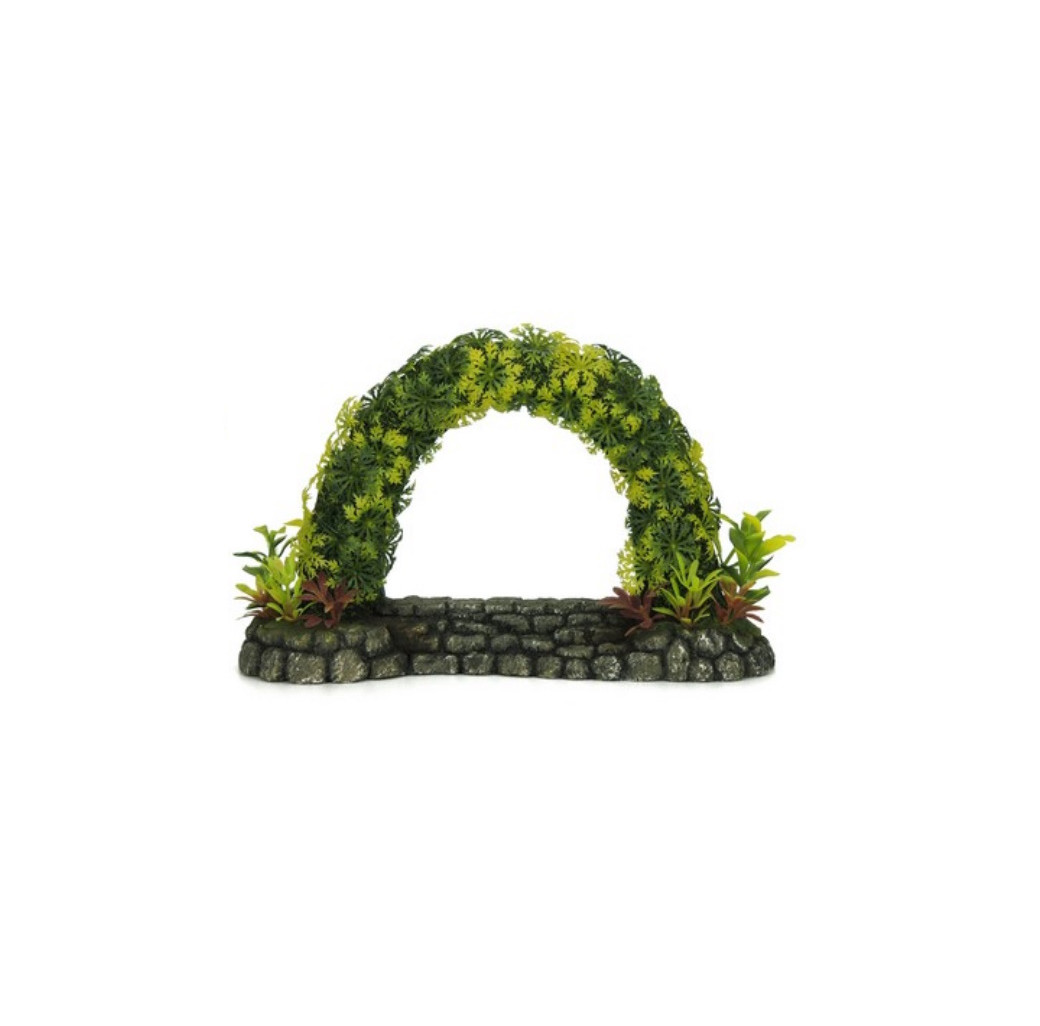 Classic Ornament - Stone Arch with Plants (Large)