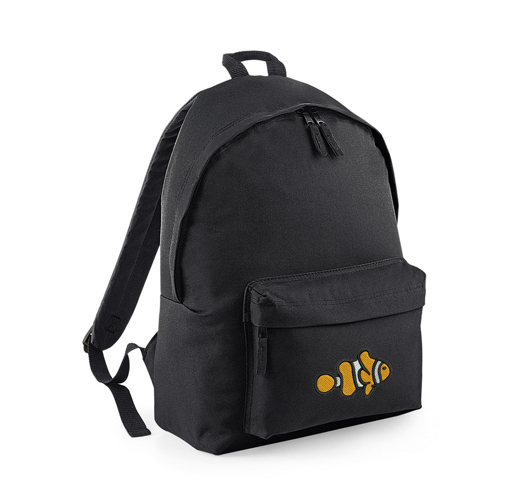 Clownfish Logo Backpack (Urchin Black)