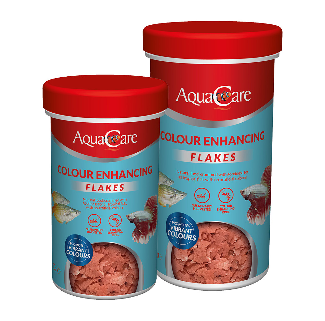 AquaCare Colour Enhancing Tropical Flakes