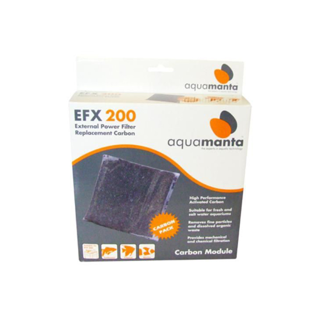 AquaManta EFX External Filter Carbon