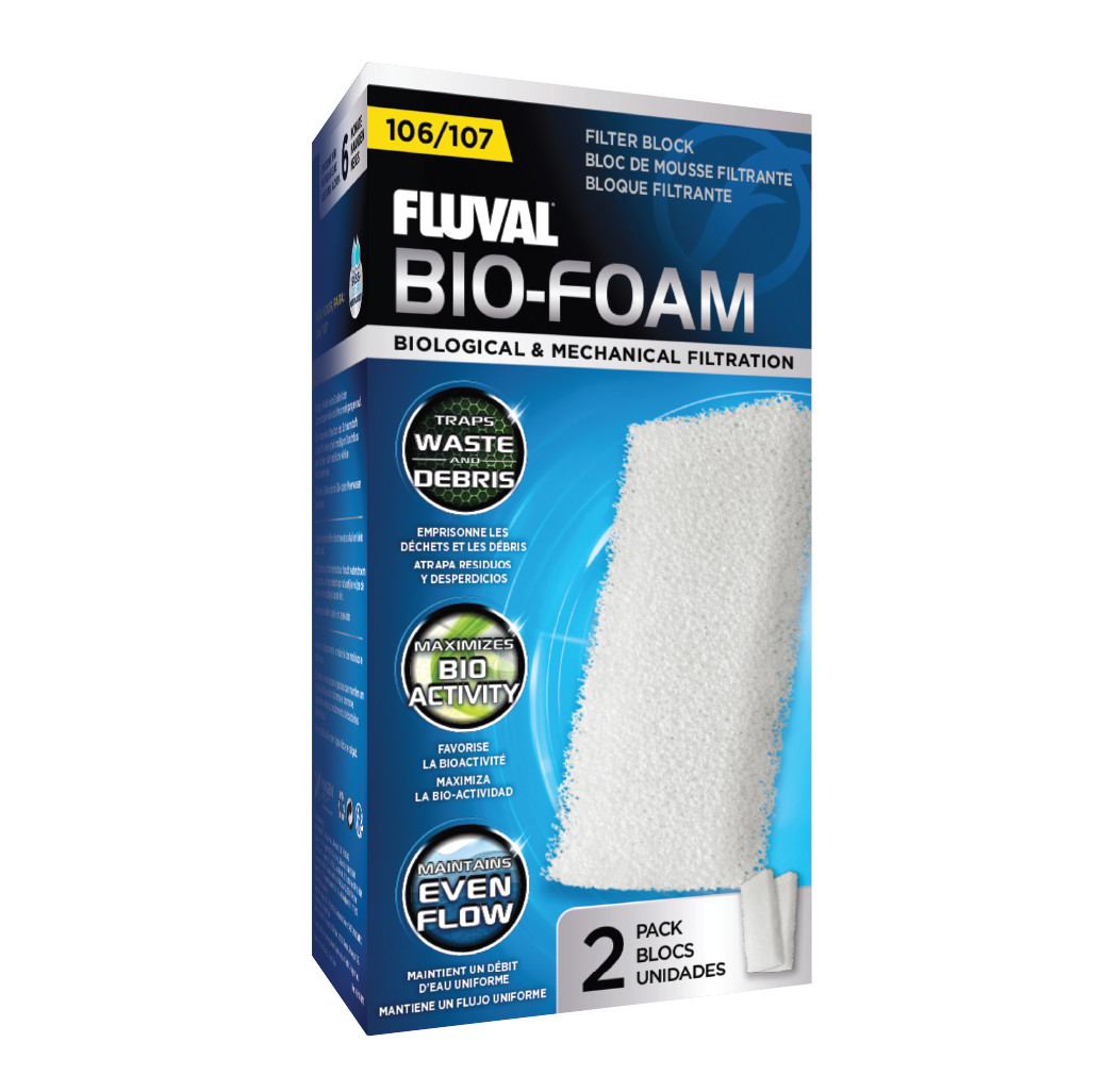 Fluval Bio Foam for 06/07 Filters (Pack of 2)