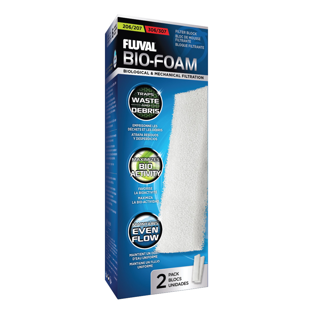 Fluval Bio Foam for 06/07 Filters (Pack of 2)