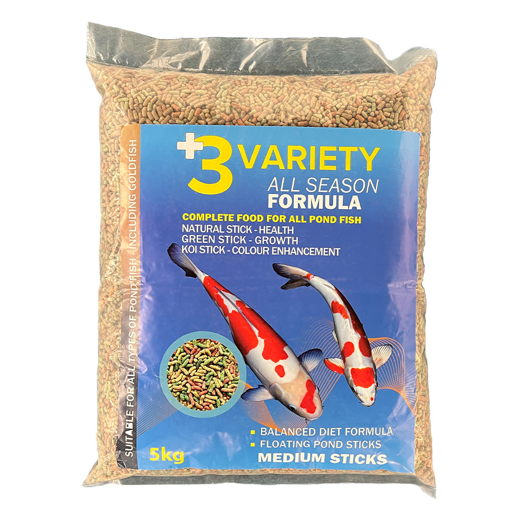 Maidenhead Aquatics +3 Variety All Season Formula Sticks (5kg)