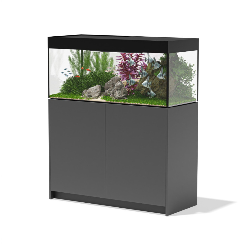 Aqua Marin Fresh 1200 Freshwater Aquarium & Cabinet - Grey