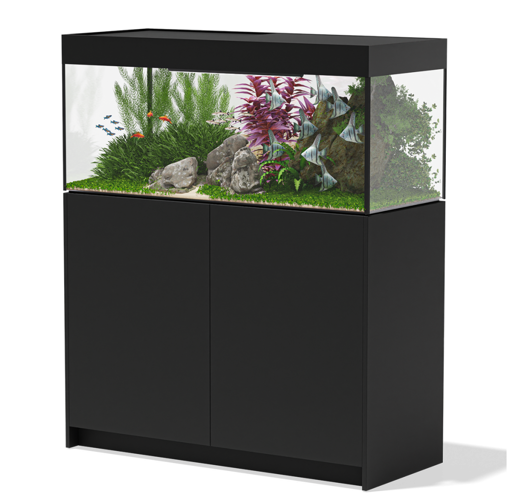 Aqua Marin Fresh 1200 Freshwater Aquarium & Cabinet - Black