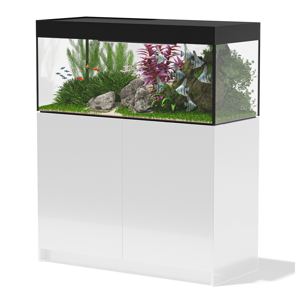 Aqua Marin Fresh 1200 Aquarium & Cabinet - Gloss White