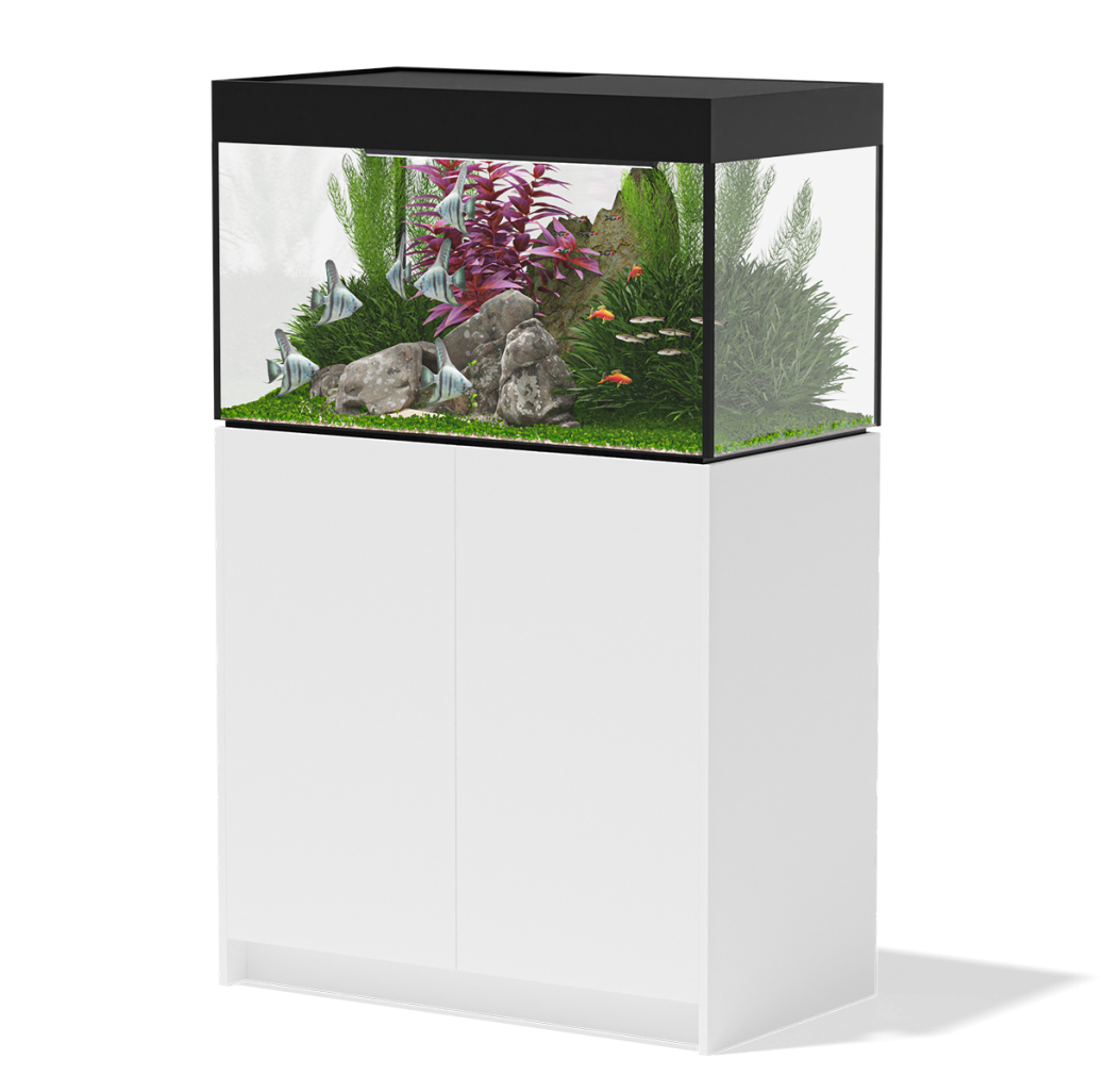 Aqua Marin Fresh 900 Freshwater Aquarium & Cabinet - White