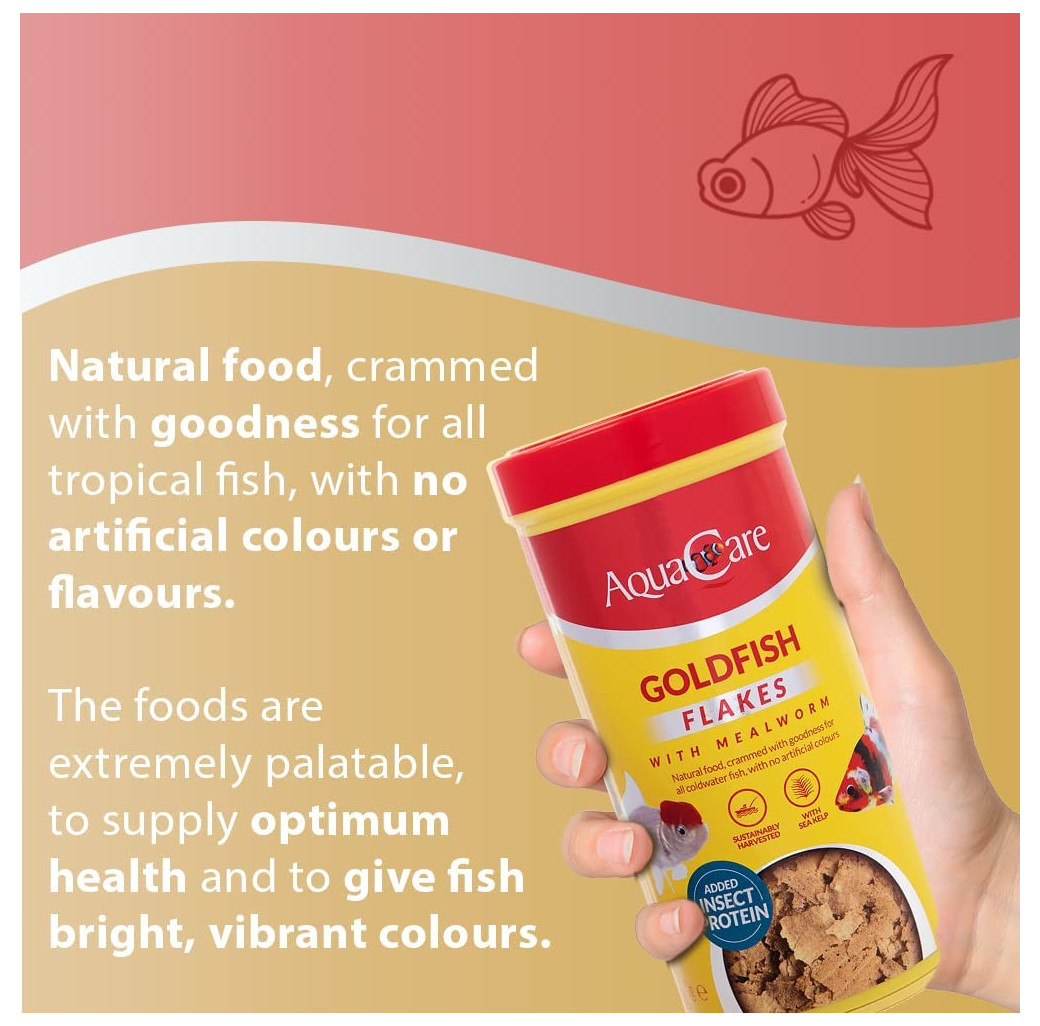 AquaCare Goldfish Flakes