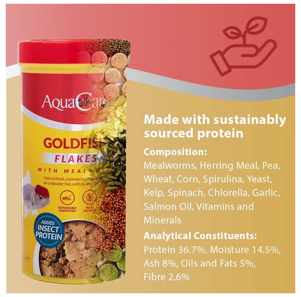 AquaCare Goldfish Flakes