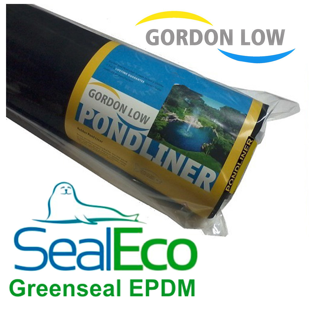 Gordon Low 0.75mm SealEco Greenseal EPDM Rubber Pond Liner