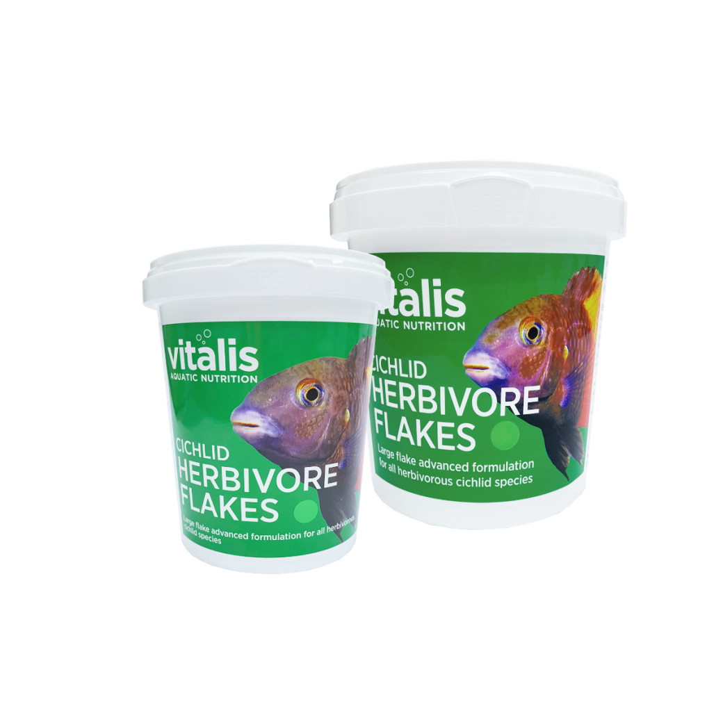 Vitalis Cichlid Herbivore Flakes