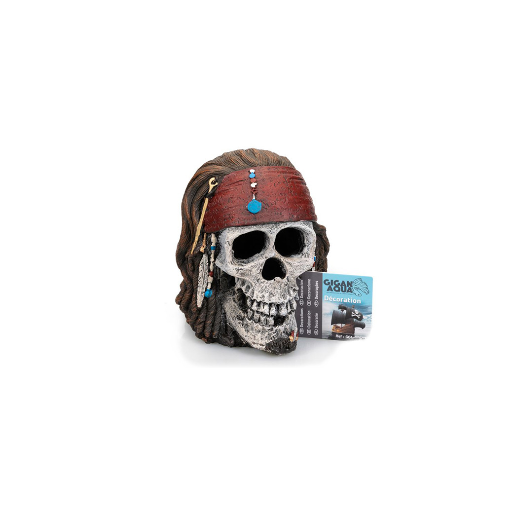 Gigan Ornament - Jack Sparrow Themed Skull