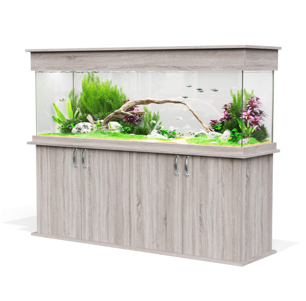 SeaBray Elite 72" x 18" x 24” Aquarium & Cabinet - Mekong