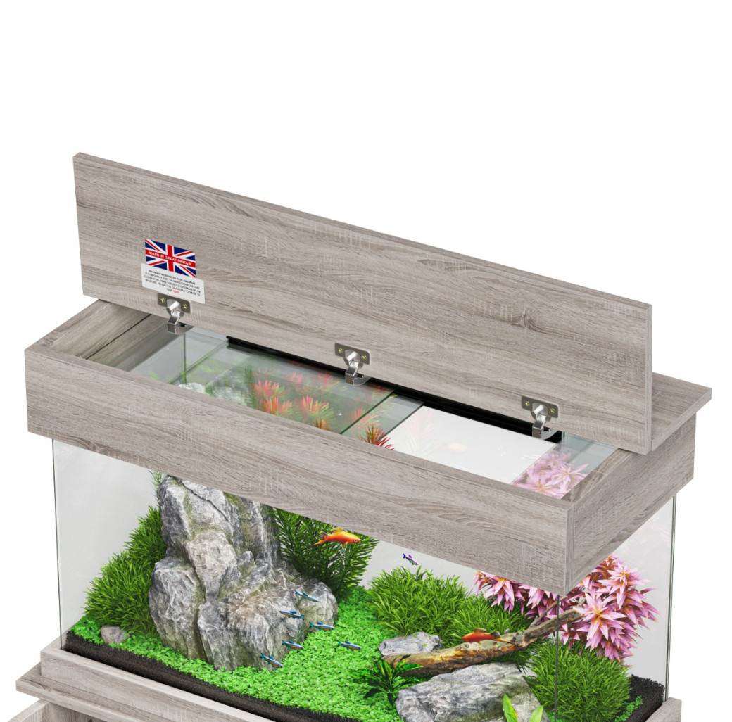 SeaBray Elite 36" x 15" x 20” Aquarium Cabinet - Mekong