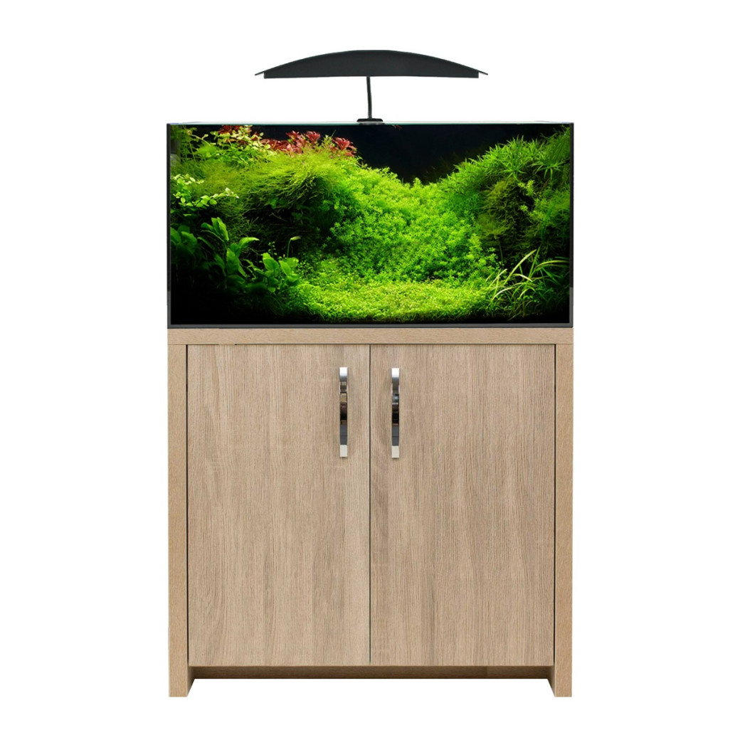 AquaManta Nano 80 LED Aquarium and Cabinet 