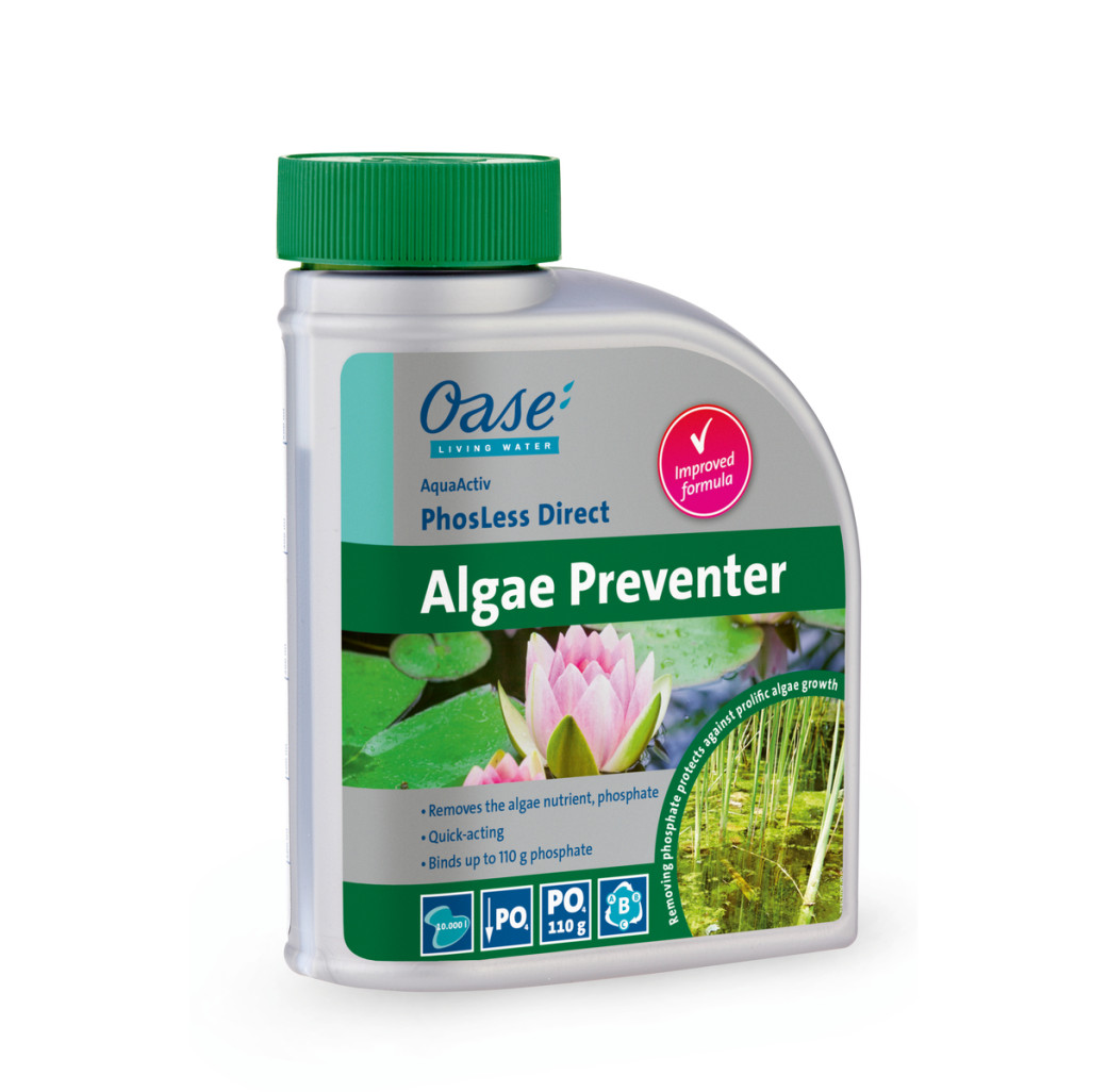 Oase AquaActiv PhosLess Direct Algae Preventer (500ml)