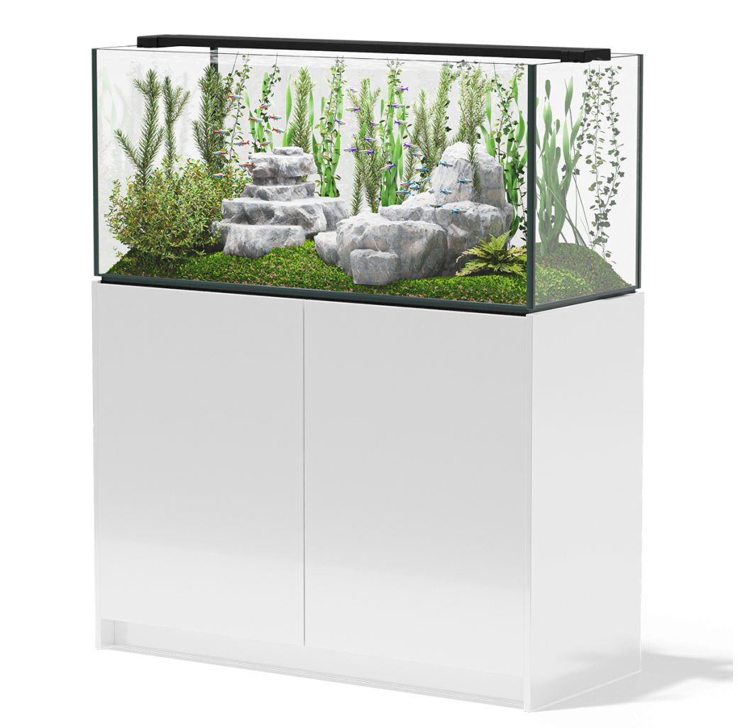 Aqua Marin Planta 1200 Aquarium & Cabinet - Gloss White